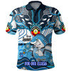 Cronulla-Sutherland Sharks Naidoc Week Custom Polo Shirt - For Our Elders Home Jersey Polo Shirt