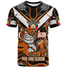 Wests Tigers Naidoc Week Custom T-shirt - For Our Elders Home Jersey T-shirt