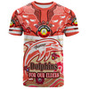 Redcliffe Dolphins Naidoc Week Custom T-shirt - For Our Elders Home Jersey T-shirt