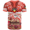 Redcliffe Dolphins Naidoc Week Custom T-shirt - For Our Elders Home Jersey T-shirt
