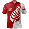 Australia New Zealand Anzac Day Custom Polo Shirt - Spirit Of The Anzacs Polo Shirt1