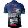 Australia Anzac Day Polo Shirt - At The Going Down Of The Sun Polo Shirt