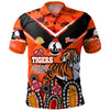 Wests Tigers Anzac Day Custom Polo Shirt - Tigers Anzac Quotes Polo Shirt