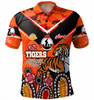 Wests Tigers Anzac Day Custom Polo Shirt - Tigers Anzac Quotes Polo Shirt