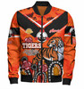 Wests Tigers Anzac Day Custom Bomber Jacket - Tigers Anzac Quotes Bomber Jacket
