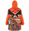 Wests Tigers Anzac Day Custom Snug Hoodie - Tigers Anzac Quotes Oodie