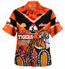 Wests Tigers Anzac Day Custom Hawaiian Shirt - Tigers Anzac Quotes Shirt