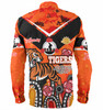 Wests Tigers Anzac Day Custom Long Sleeve Shirt - Tigers Anzac Quotes Shirt