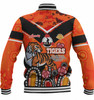 Wests Tigers Anzac Day Custom Baseball Jacket - Tigers Anzac Quotes Jacket