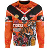 Wests Tigers Anzac Day Custom Sweatshirt - Tigers Anzac Quotes Sweatshirt