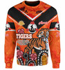 Wests Tigers Anzac Day Custom Sweatshirt - Tigers Anzac Quotes Sweatshirt