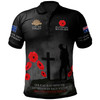 Australia Anzac Polo Shirt - Australia Remember Ver3