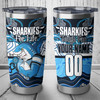 Cronulla-Sutherland Sharks Custom Tumbler - Sharkies Tough Fan