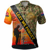 Australia Anzac Day Polo Shirt - Anzac Lest We Forget Quotes Vintage Style Polo Shirt