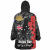 Australia  Anzac Custom Snug Hoodie - Lest We Forget Black Style Oodie