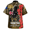 Australia  Anzac Custom Hawaiian Shirt - Lest We Forget Green Style Shirt