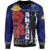 Australia  Anzac Custom Sweatshirt - Anzac day Lest We Forget With Poppies And Camo Pattern Sweatshirt