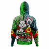 South Sydney Rabbitohs Custom Hoodie - Rabbitohs Bunnies Naidoc Week For Our Elders With Dot Bunnies Sport Style Hoodie
