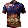 New Zealand Anzac Day Custom Polo Shirt - Soldier Maori Patterns Polo Shirt