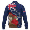 New Zealand Baseball Jacket - Custom FLag Anzac Day Maori Patterns