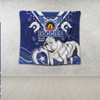 Canterbury-Bankstown Bulldogs Naidoc Week Custom Tapestry - For Our Elders Doggies Aboriginal Inspired Tapestry