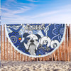 Cronulla-Sutherland Sharks Naidoc Week Custom Beach Blanket - Naidoc Week Doggies Beach Blanket