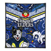 North Queensland Cowboys Naidoc Custom Quilt - For Our Elders Home Jersey Quilt