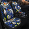 North Queensland Cowboys Naidoc Custom Car Seat Covers - For Our Elders Home Jersey Car Seat Covers