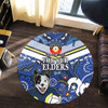 North Queensland Cowboys Naidoc Custom Round Rug - For Our Elders Home Jersey Round Rug