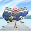 North Queensland Cowboys Naidoc Custom Beach Blanket - For Our Elders Home Jersey Beach Blanket