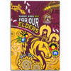 Brisbane Broncos Naidoc Week Custom Area Rug - Bronx For Our Elders Aboriginal Inspired Area Rug