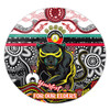 Penrith Panthers Naidoc Week Custom Round Rug - For Our Elders Home Jersey Round Rug