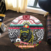 Penrith Panthers Naidoc Week Custom Round Rug - For Our Elders Home Jersey Round Rug