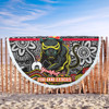 Penrith Panthers Naidoc Week Custom Beach Blanket - For Our Elders Home Jersey Beach Blanket