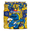 Parramatta Eels Naidoc Week Custom Bedding Set - For Our Elders Home Jersey Bedding Set