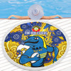 Parramatta Eels Naidoc Week Custom Beach Blanket - For Our Elders Home Jersey Beach Blanket