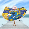 Parramatta Eels Naidoc Week Custom Beach Blanket - For Our Elders Home Jersey Beach Blanket