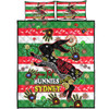 South Sydney Rabbitohs Custom Quilt Bed Set - For Our Elders Aboriginal Inspired Quilt Bed Set