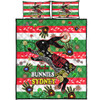 South Sydney Rabbitohs Custom Quilt Bed Set - For Our Elders Aboriginal Inspired Quilt Bed Set