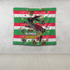 South Sydney Rabbitohs Custom Tapestry - For Our Elders Aboriginal Inspired Tapestry