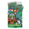 Canberra Raiders Naidoc Week Custom Bedding Set - For Our Elders Home Jersey Bedding Set