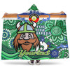 Canberra Raiders Naidoc Week Custom Hooded Blanket - For Our Elders Home Jersey Hooded Blanket
