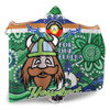 Canberra Raiders Naidoc Week Custom Hooded Blanket - For Our Elders Home Jersey Hooded Blanket