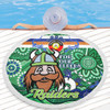 Canberra Raiders Naidoc Week Custom Beach Blanket - For Our Elders Home Jersey Beach Blanket