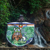Canberra Raiders Naidoc Week Custom Beach Blanket - For Our Elders Home Jersey Beach Blanket