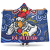 Sydney Roosters Naidoc Week Custom Hooded Blanket - For Our Elders Home Jersey Hooded Blanket