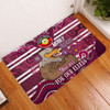 Manly Warringah Sea Eagles Custom Door Mat - For Our Elders Home Jersey Door Mat