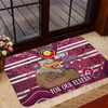 Manly Warringah Sea Eagles Custom Door Mat - For Our Elders Home Jersey Door Mat
