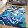 Cronulla-Sutherland Sharks Naidoc Week Custom Area Rug - For Our Elders Home Jersey Area Rug