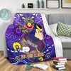 Melbourne Storm Naidoc Week Custom Blanket - For Our Elders Home Jersey Blanket